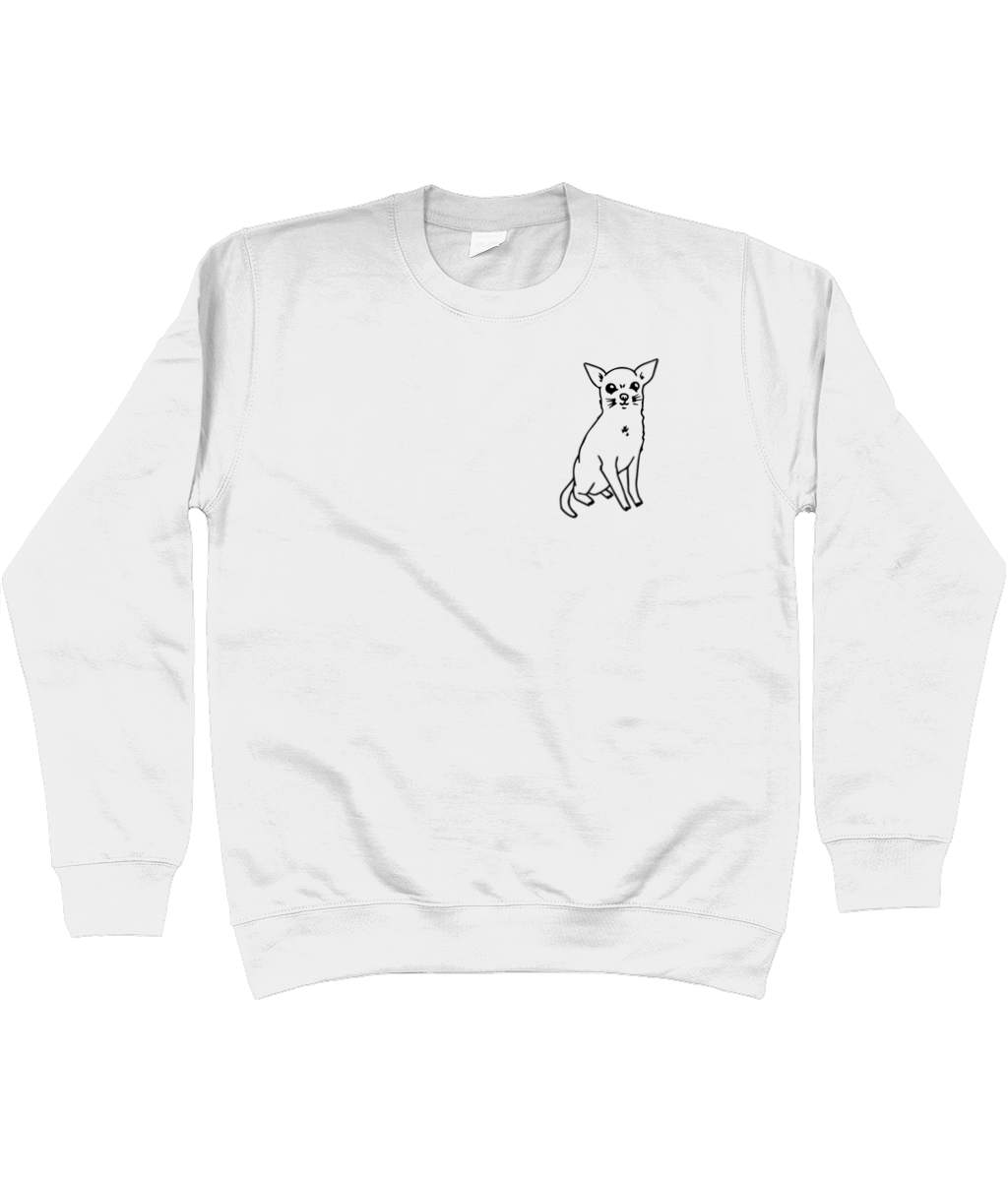 AMATEURHOUR SWEATSHIRT CLASSIC BLACK PRINT